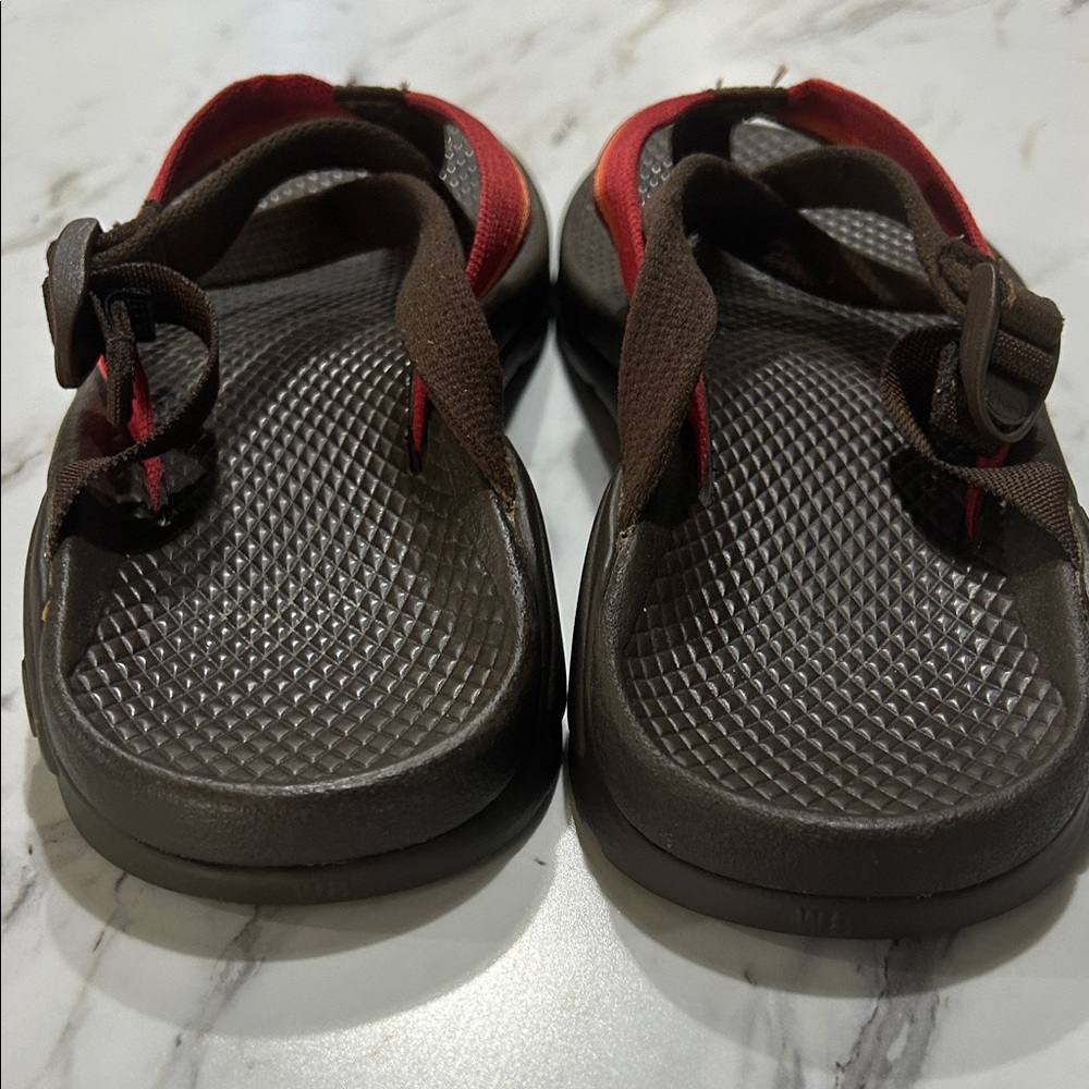 Chaco Women's Sandals in Brown and Red - Picture 8 of 9
